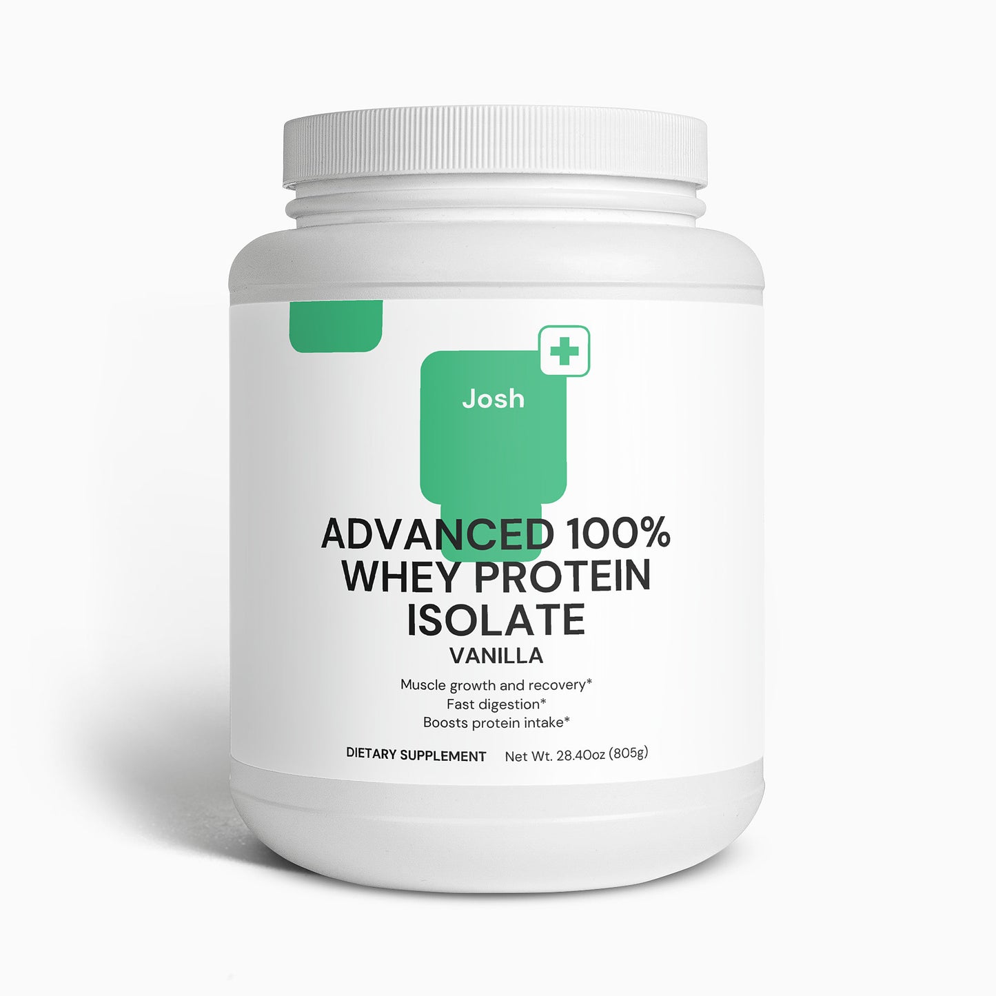 Advanced 100% Whey Protein Isolate (Vanilla)