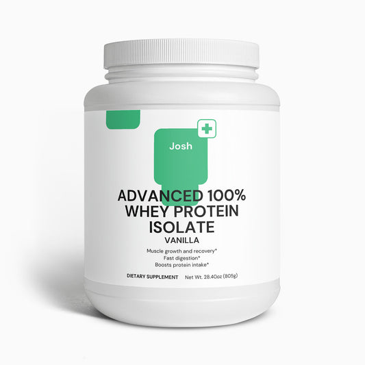 Advanced 100% Whey Protein Isolate (Vanilla)